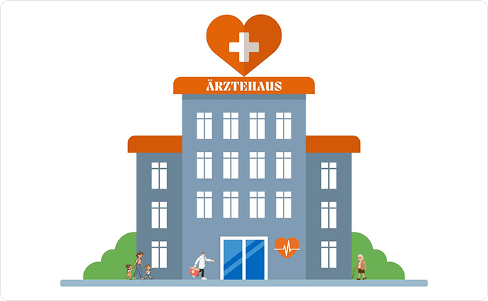 Arztpraxen ausgestattet